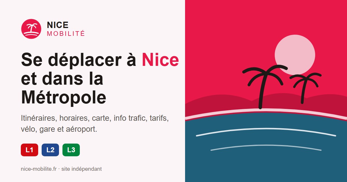 Info trafic Lignes d’Azur Nice : perturbations
